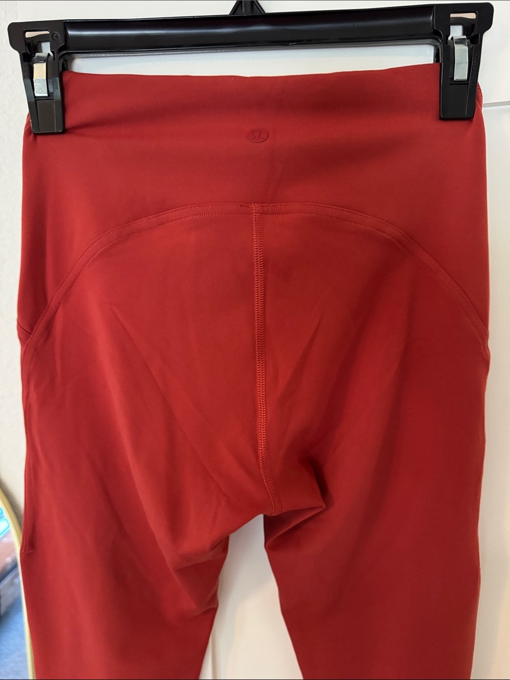 Lululemon Red High-Rise Leggings